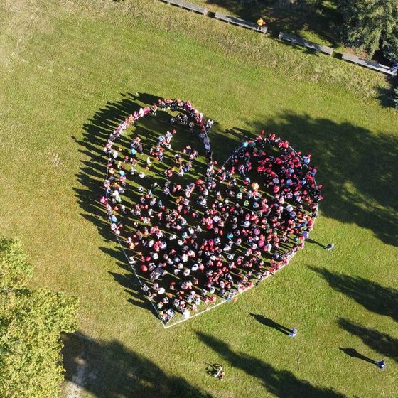 Spendenlauf für starke Herzen