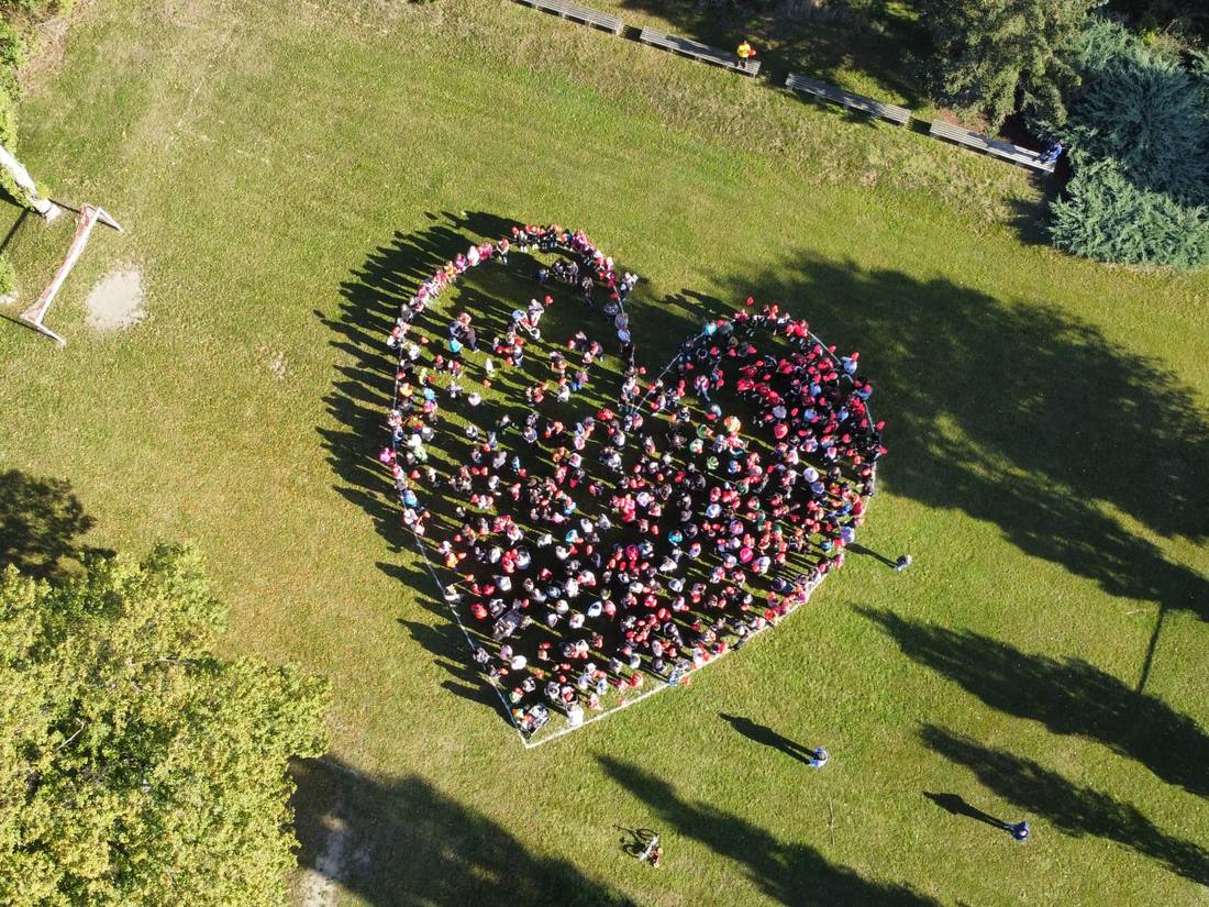 Spendenlauf für starke Herzen